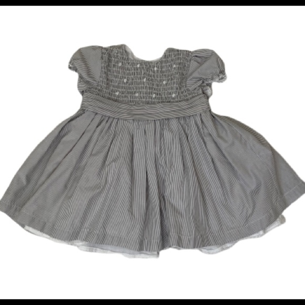 Mamas and Papas gray dress size 3mo